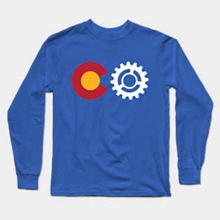 Colorado cyclist Long Sleeve T-Shirt